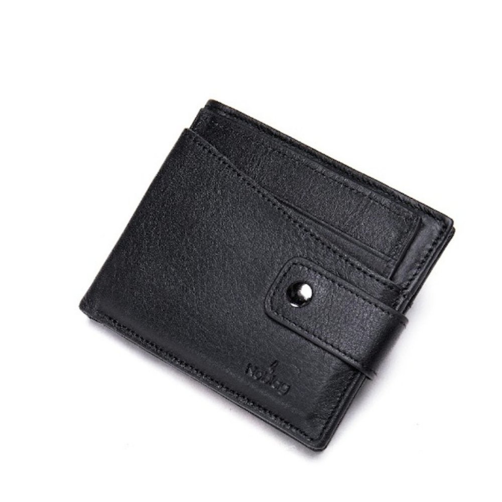 Noblag RFID Slim Genuine Leather Wallet Men